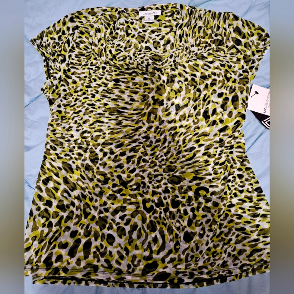 Leopard Print Women's Top